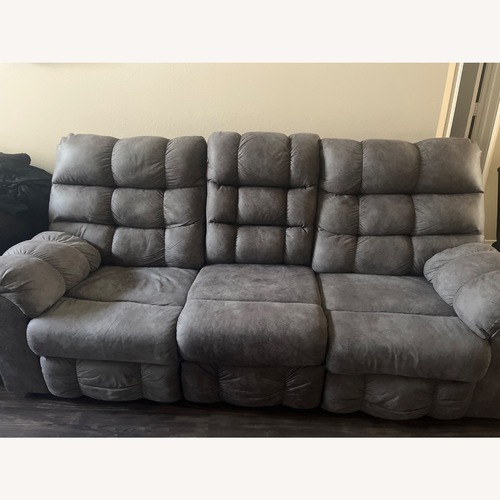 Used Light Gray 3+ Seater Sofa for sale on AptDeco