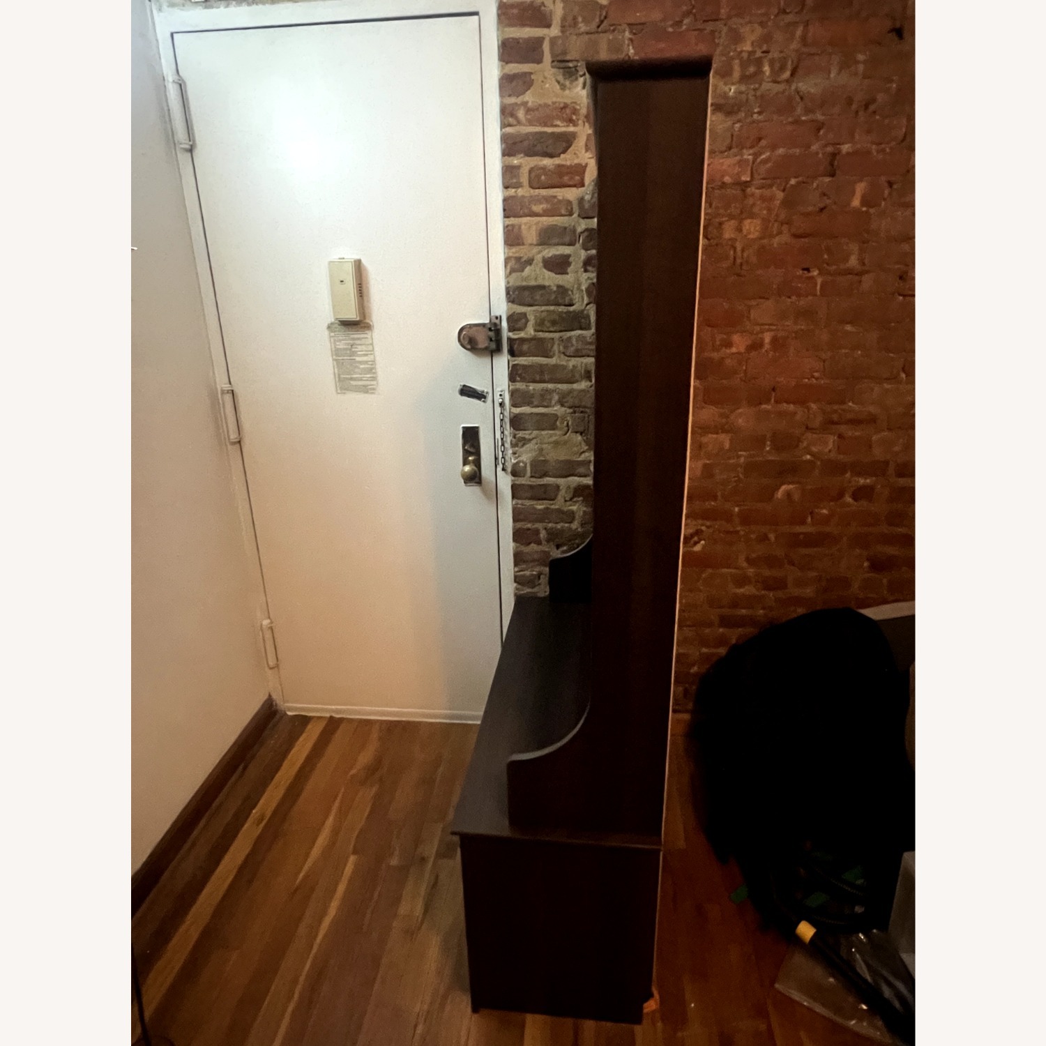 Prepac Manufacturing Dark Brown Wood Armoire - image-2