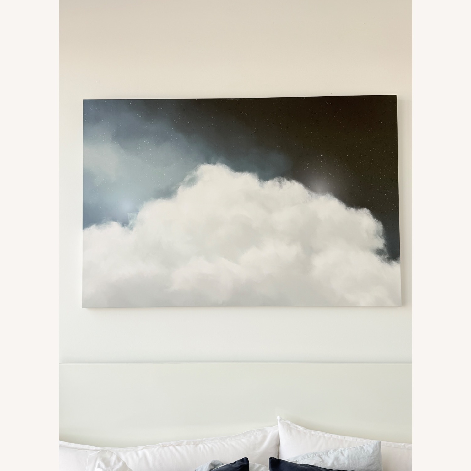 Cloud & Stars - Canvas Print Wall Art - image-2