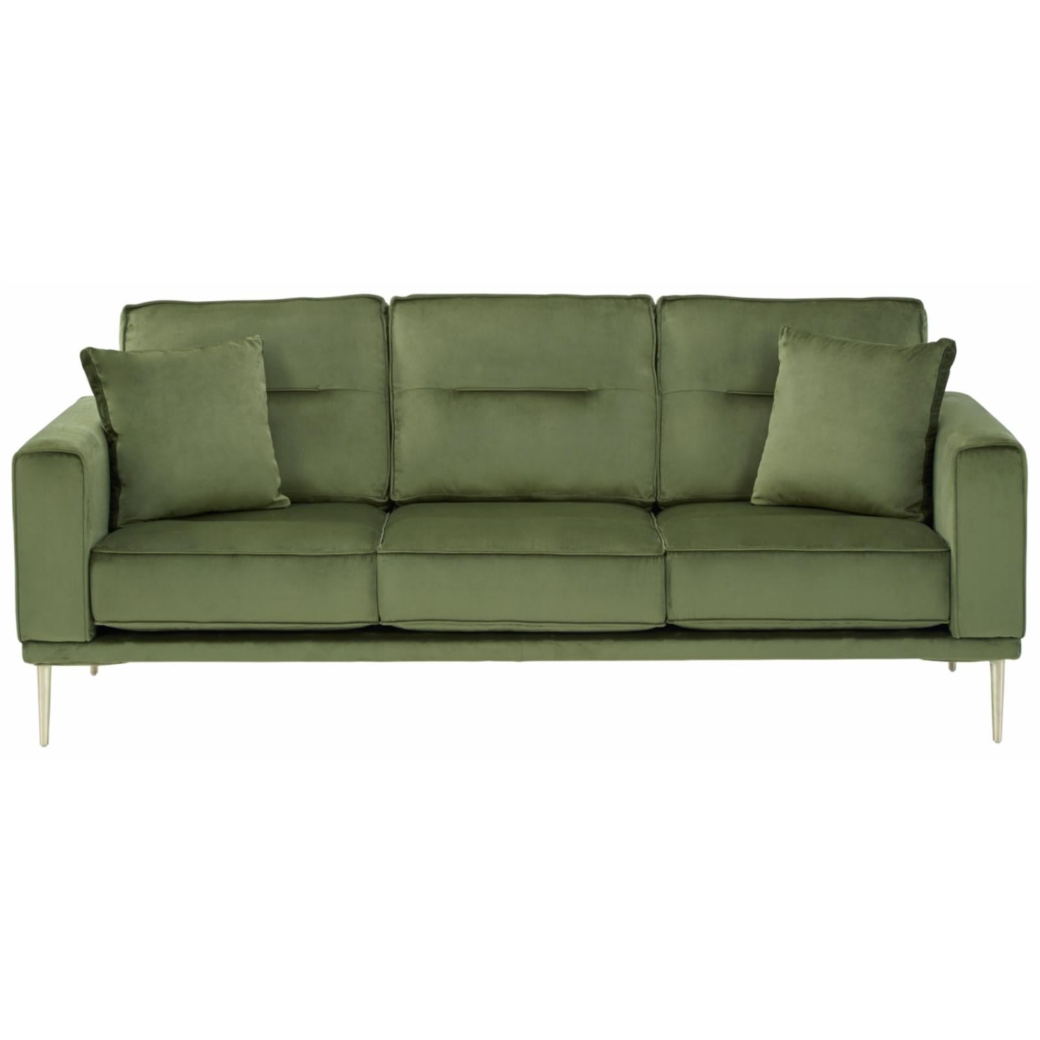 Ashley Furniture Macleary Luxe Green Velvet 3+ Seater Sofa - image-1