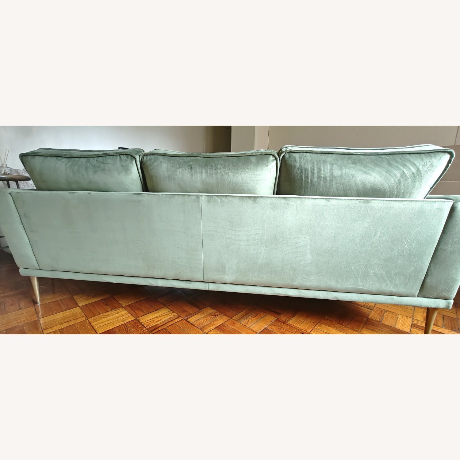 Ashley Furniture Macleary Luxe Green Velvet 3+ Seater Sofa - image-4