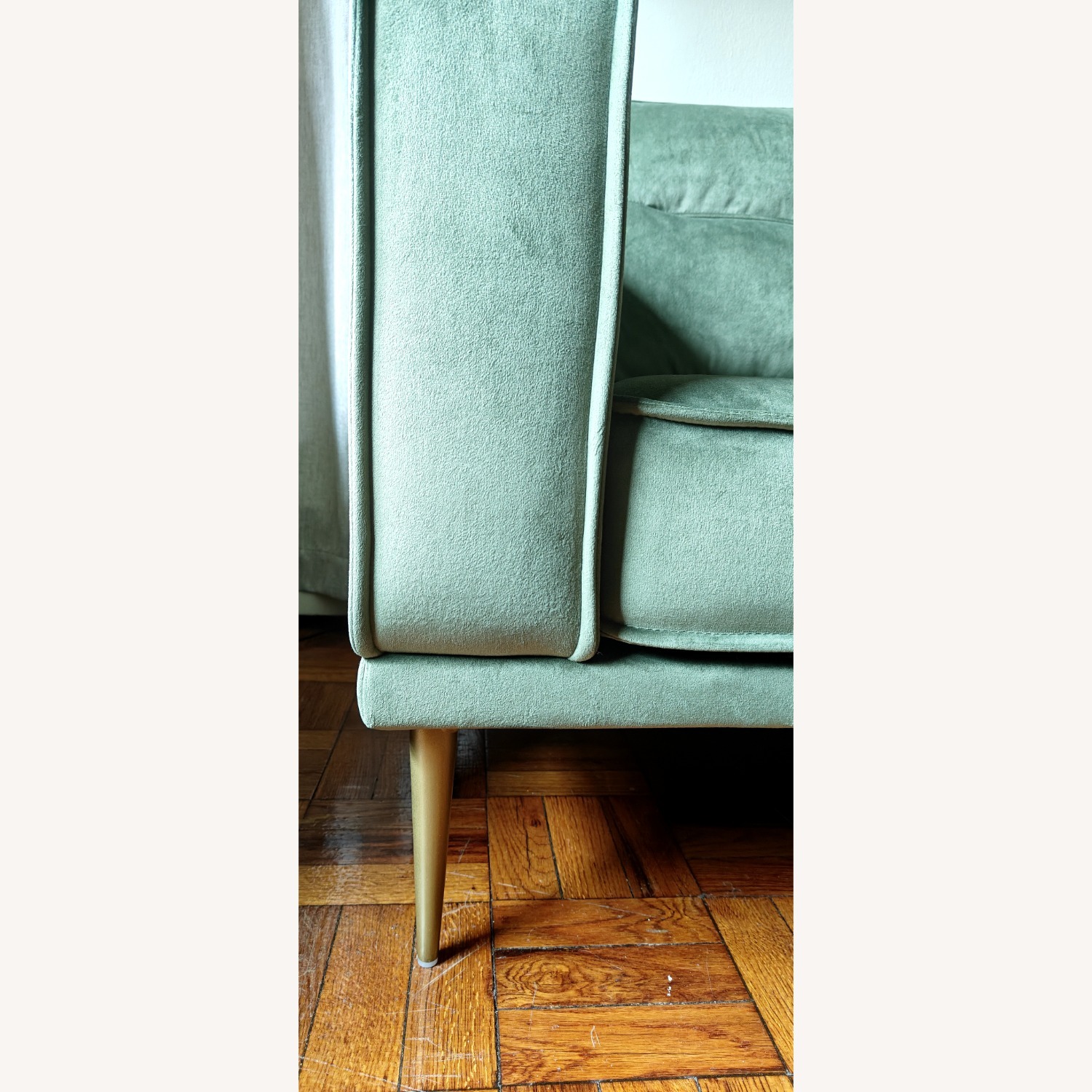 Ashley Furniture Macleary Luxe Green Velvet 3+ Seater Sofa - image-5