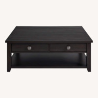 Black Wood Coffee Table
