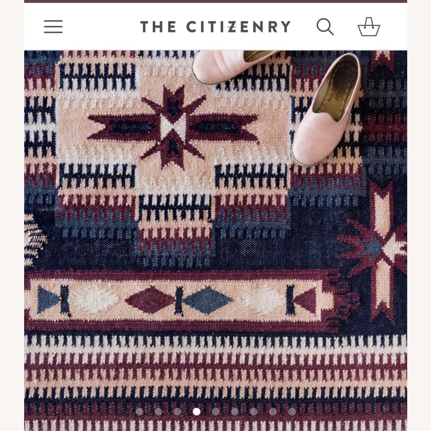 The Citizenry Kea Wool Area Rug 8' x 10' - image-1