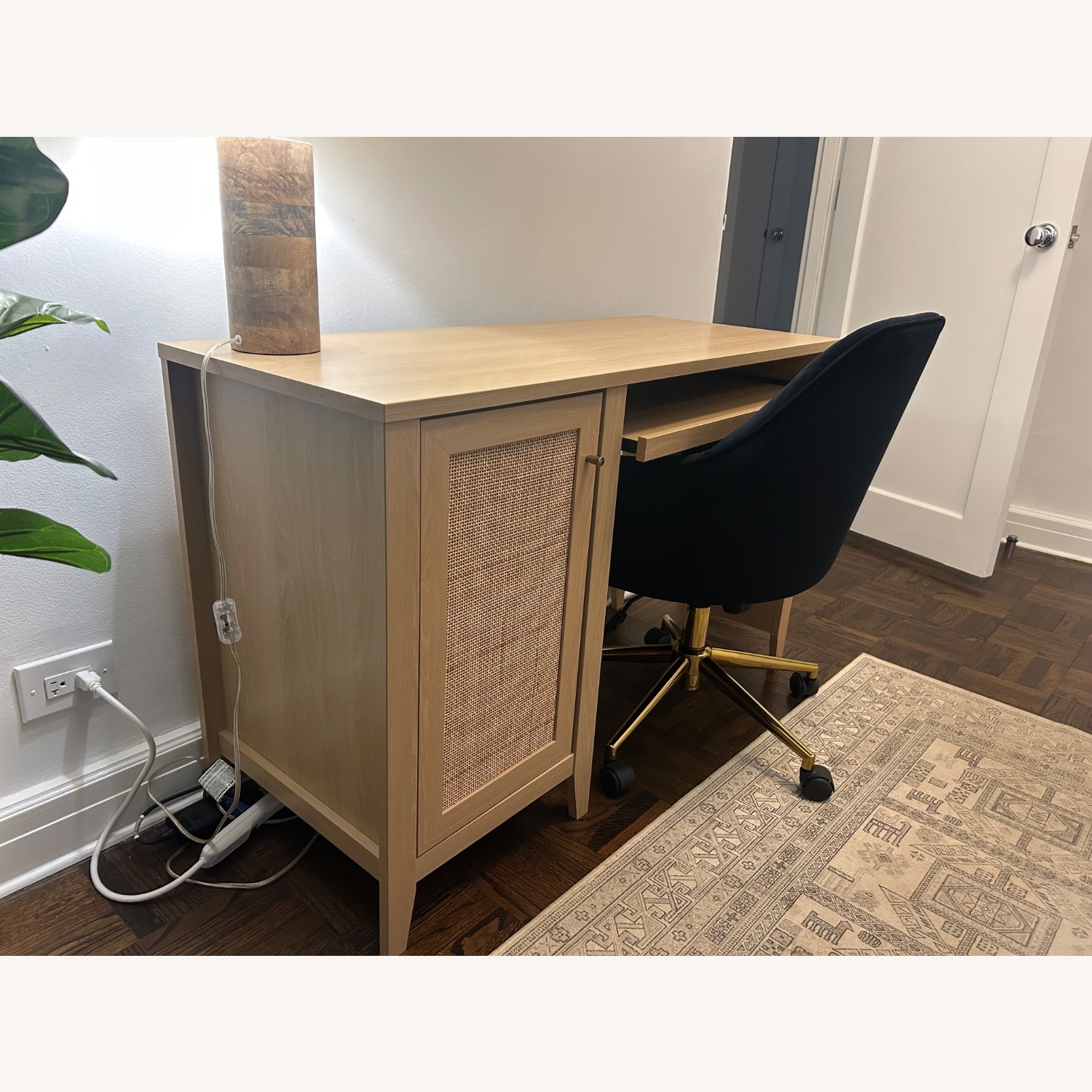 Wayfair Natural Wood Desk - image-4