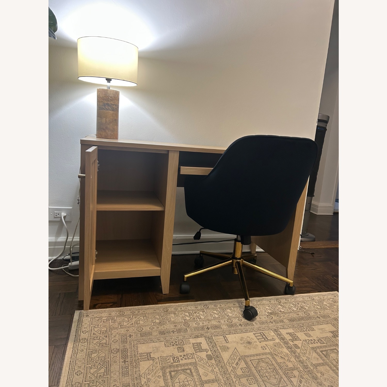 Wayfair Natural Wood Desk - image-6