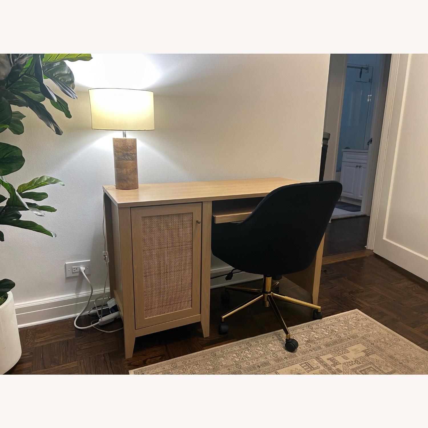 Wayfair Natural Wood Desk - image-3