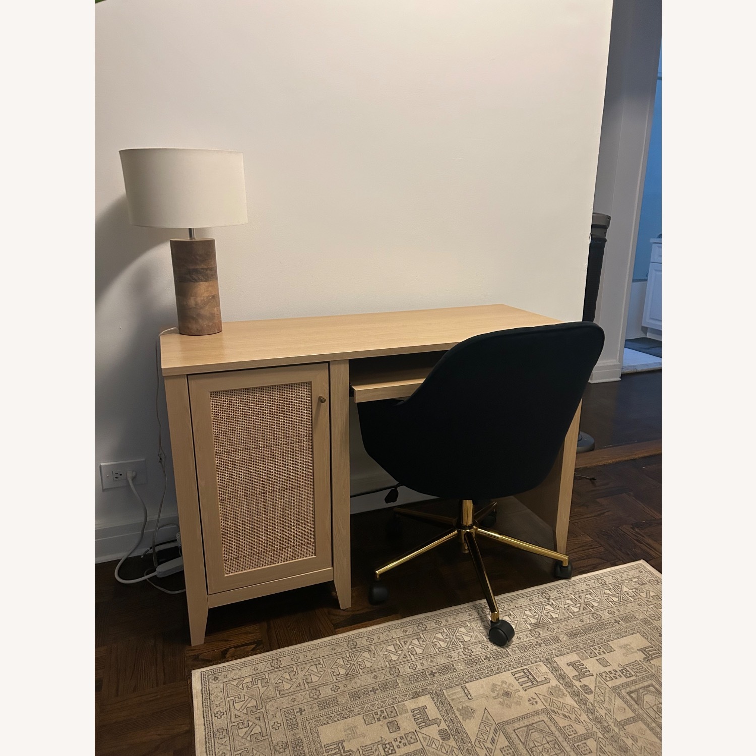 Wayfair Natural Wood Desk - image-7