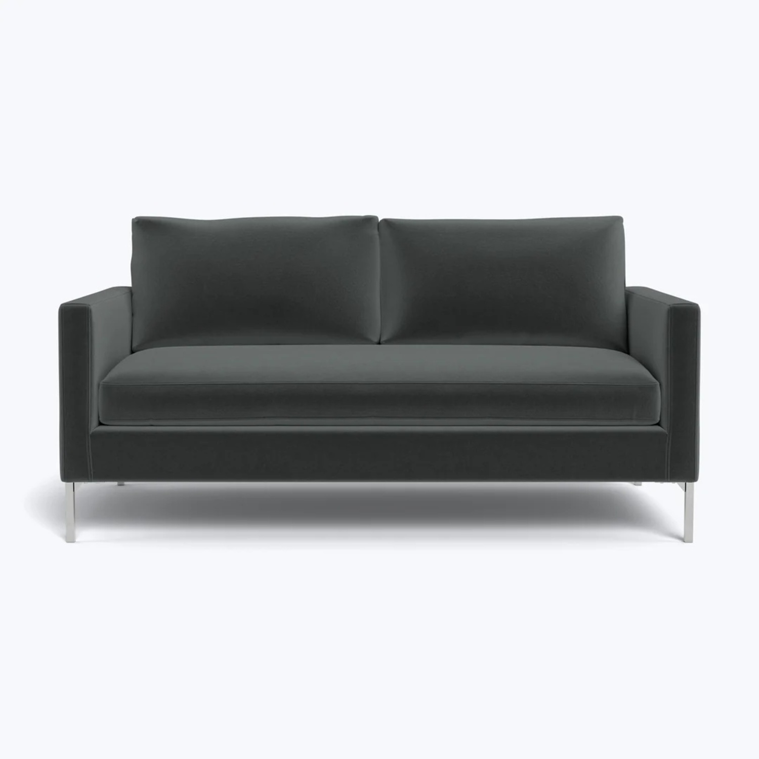 ABC Carpet and Home Velvet Loveseat - image-5