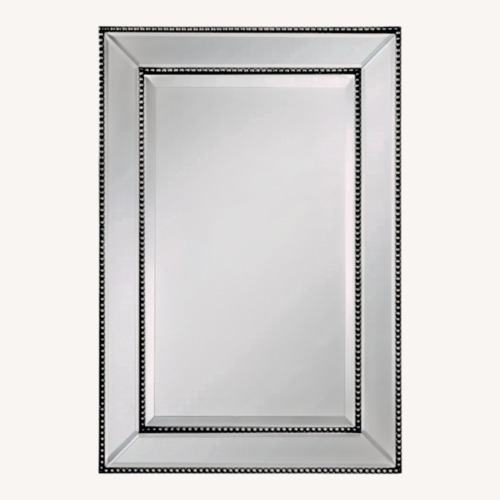 Used Wayfair Silver Metal Wall Mirror for sale on AptDeco