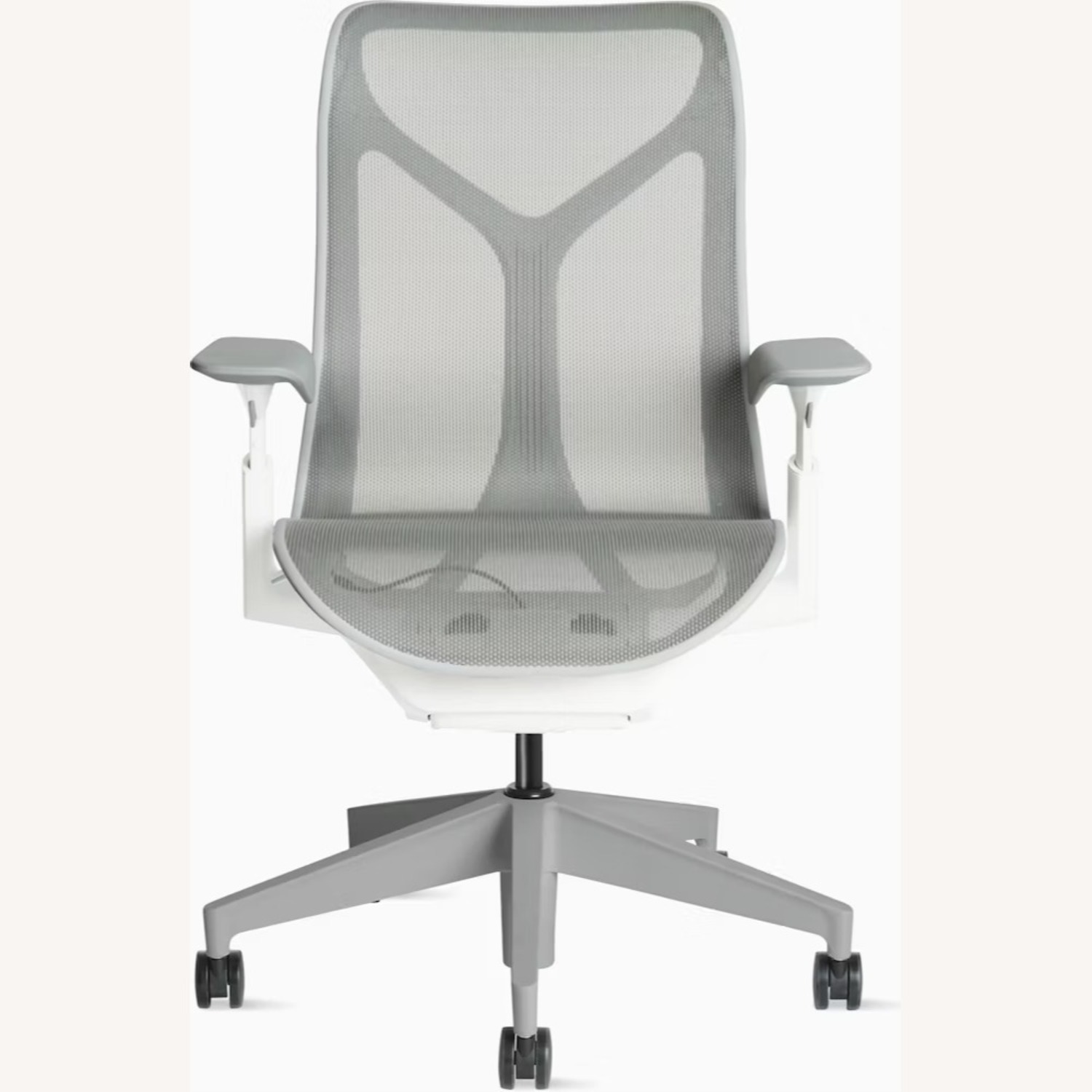 Herman Miller Cosm White Metal Office Chair - image-1