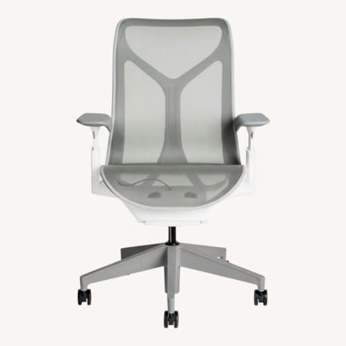 Used Herman Miller Cosm White Metal Office Chair for sale on AptDeco
