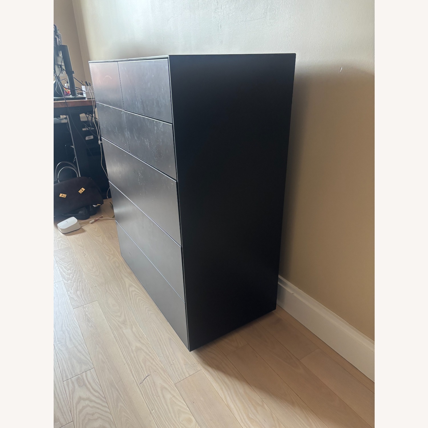 Design Within Reach Black Lauki Tall Dresser - image-4