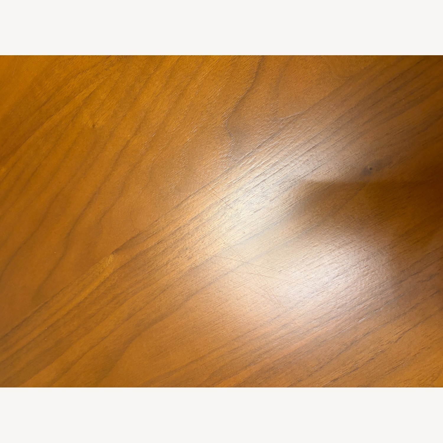 Crate & Barrel Tate Walnut Dining Table - image-4