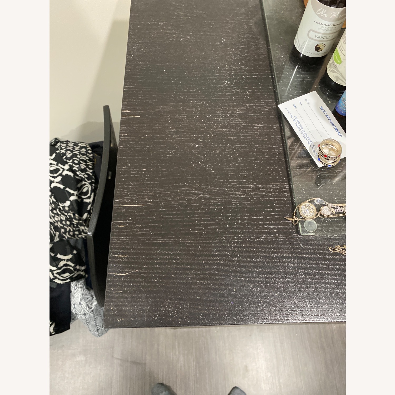 IKEA Black MALM 4-drawer Dresser - image-2