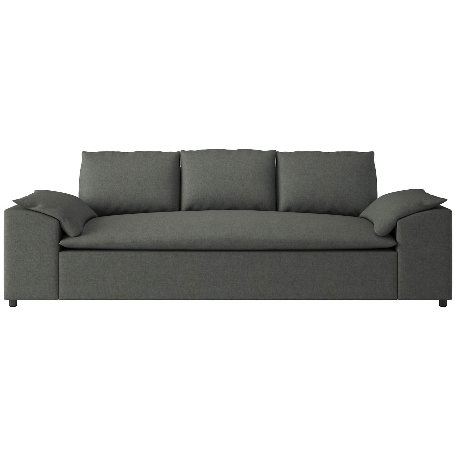 CB2 Algora Dark Gray Sleeper Sofa - image-5