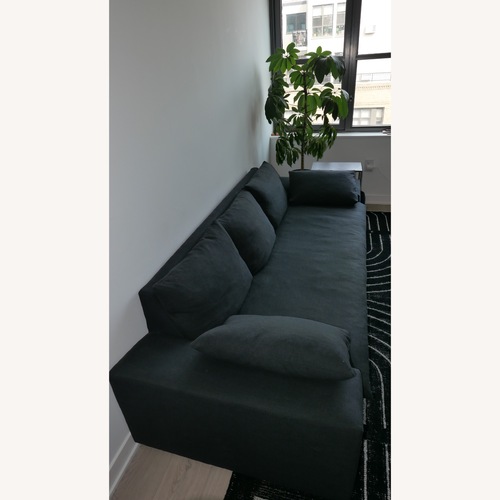 Used CB2 Algora Dark Gray Sleeper Sofa for sale on AptDeco