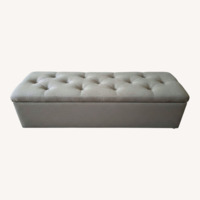 Wayfair Light Gray Fabric Chest