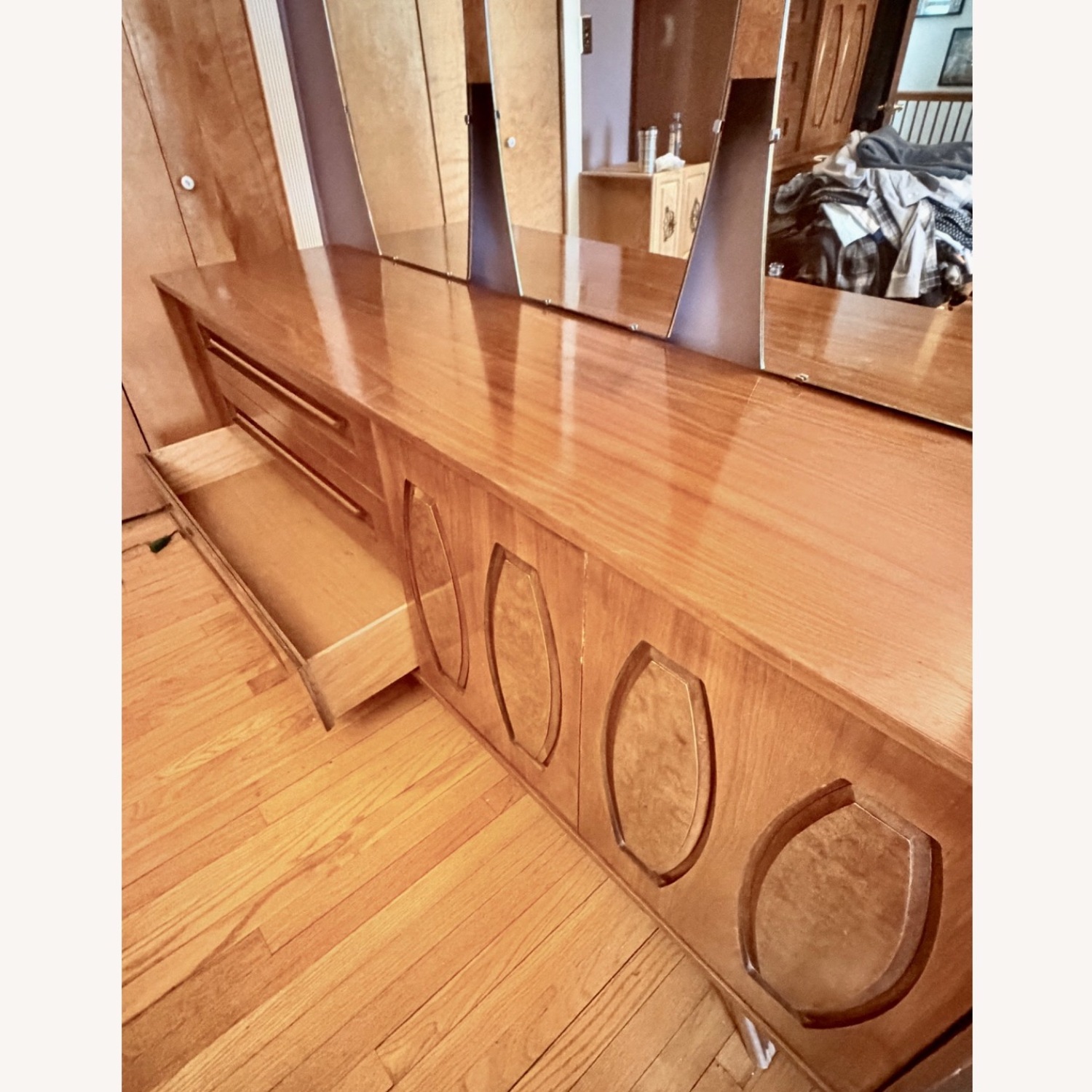 MCM Mirrored Dresser by Young Manufacturing  - image-14