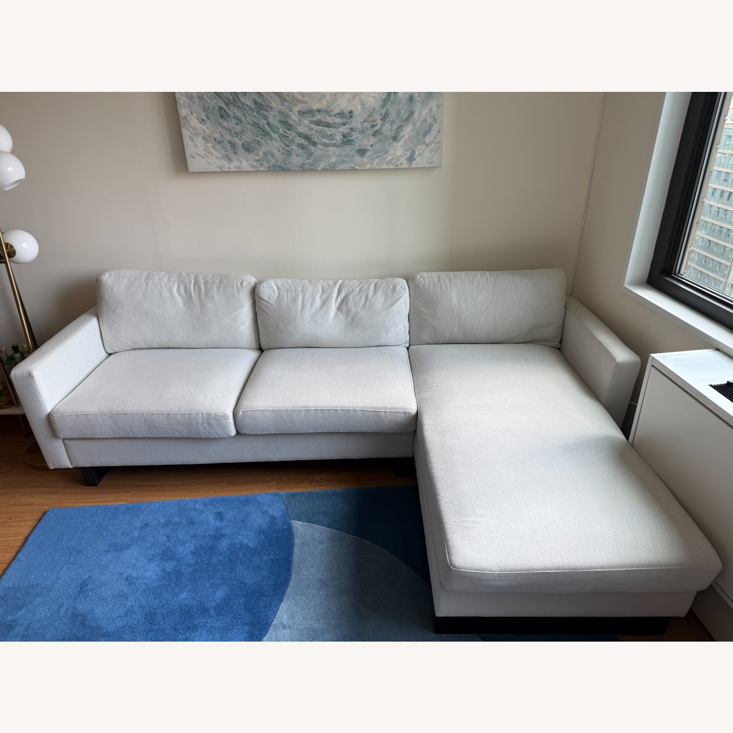 Reversible L-shaped Sectional Sofa - image-1