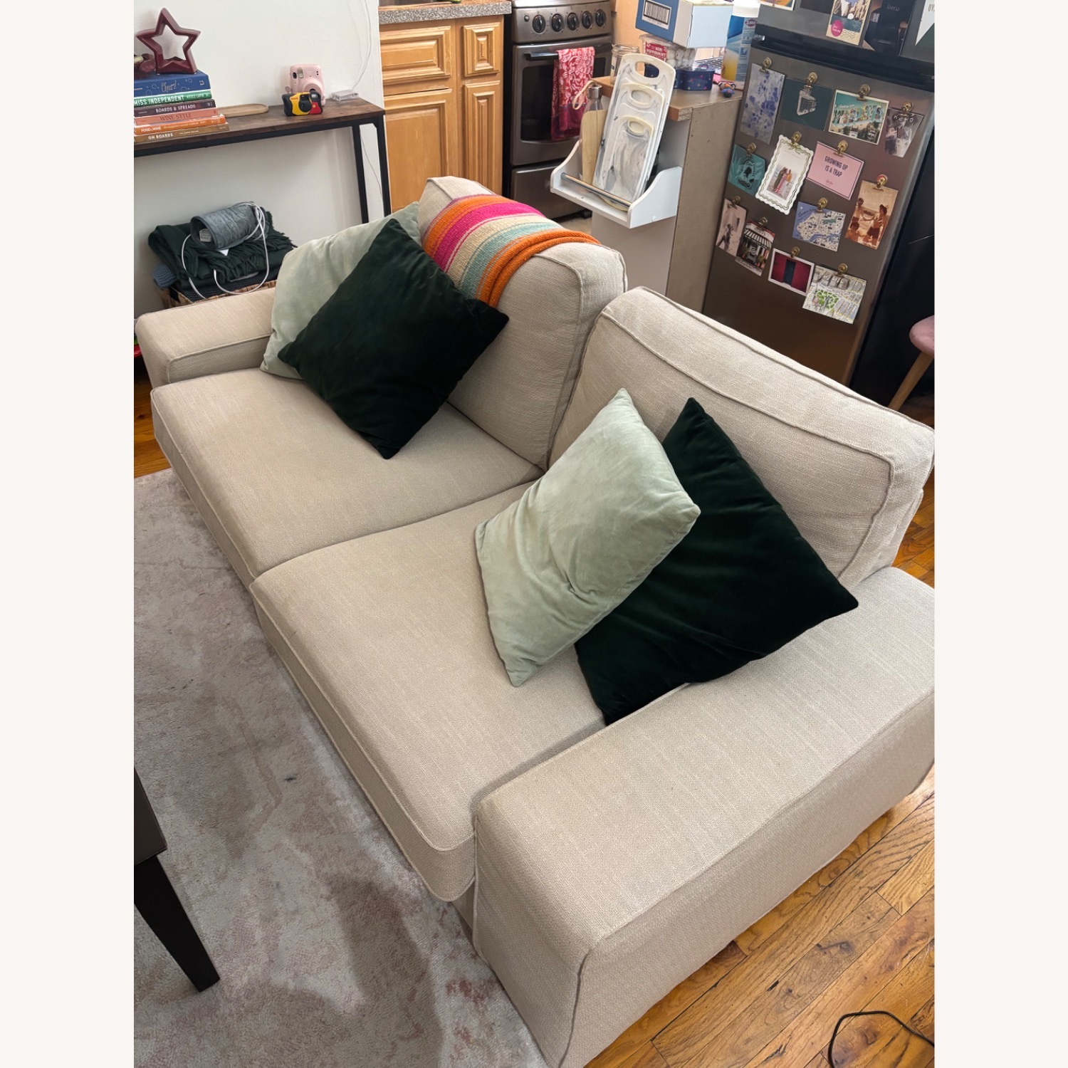 IKEA Kivik Natural Fabric Loveseat - image-2