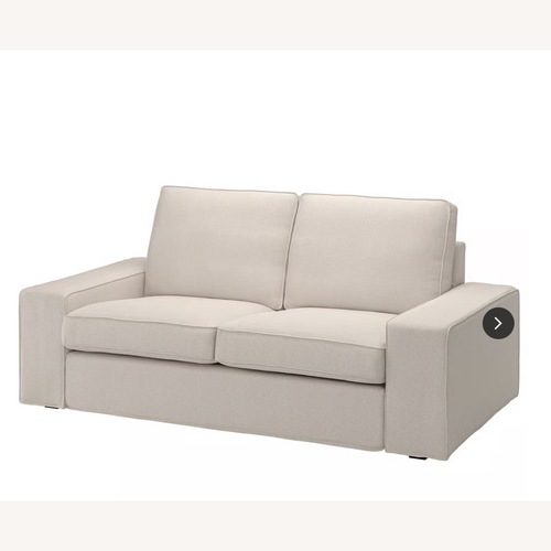 Used IKEA Kivik Natural Fabric Loveseat for sale on AptDeco