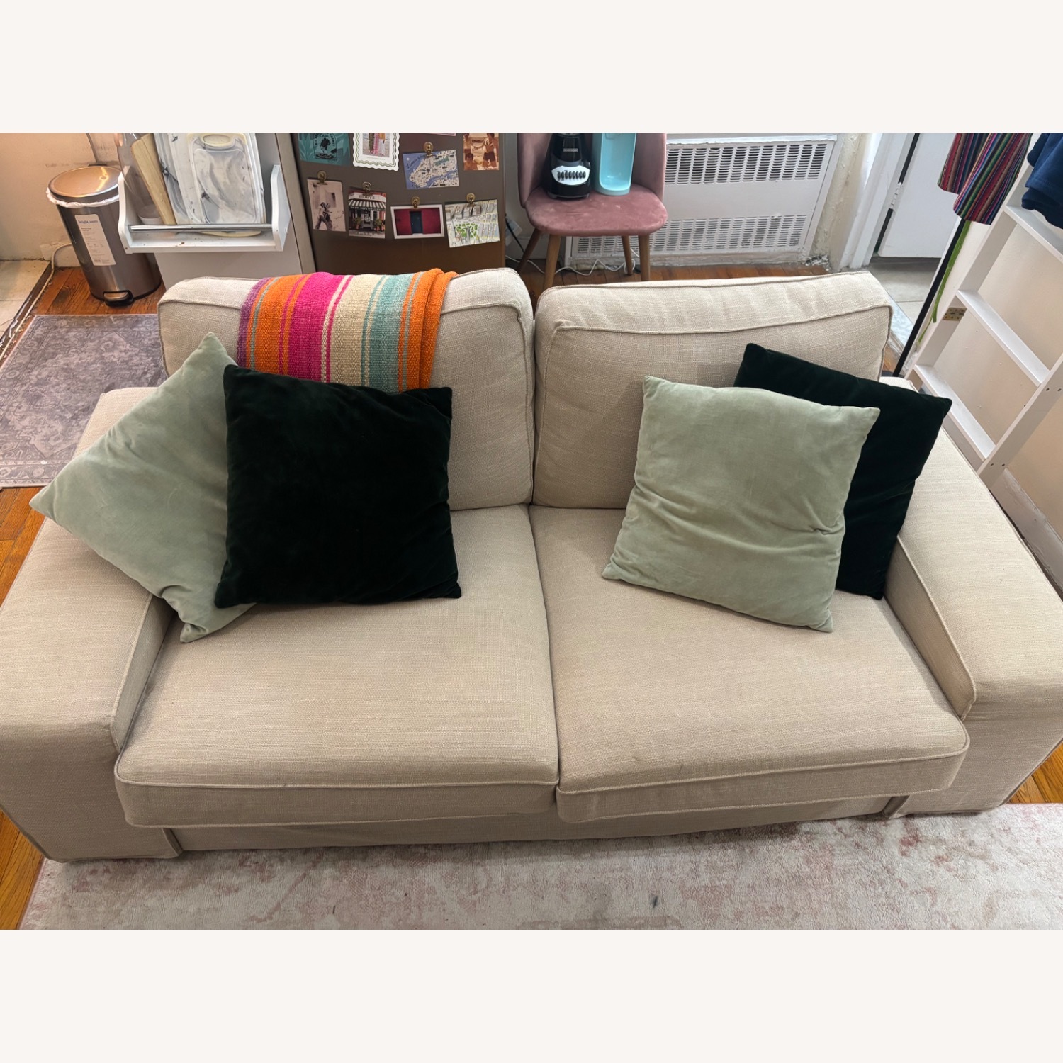 IKEA Kivik Natural Fabric Loveseat - image-3