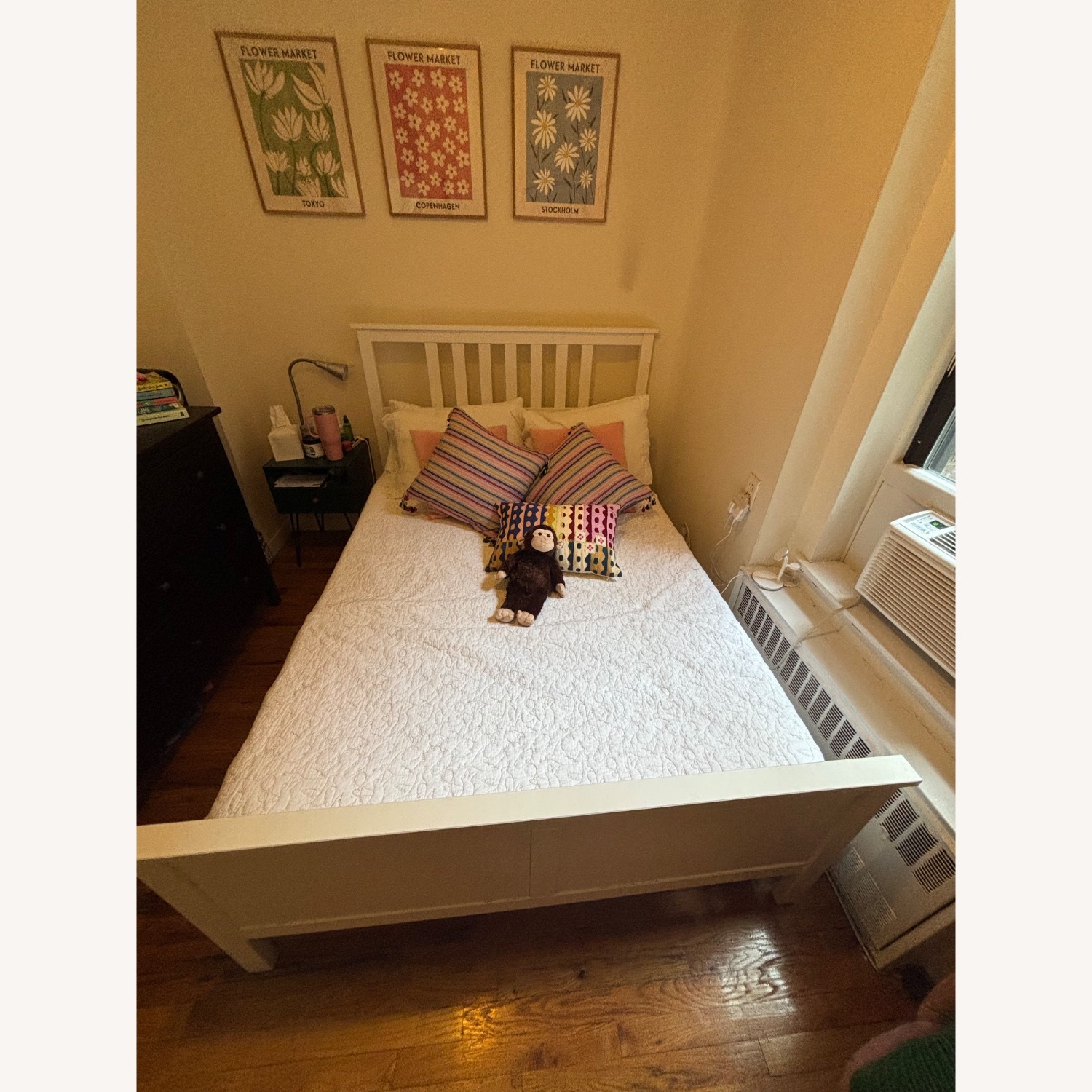 IKEA HEMNES White Wood Full Bed - image-2