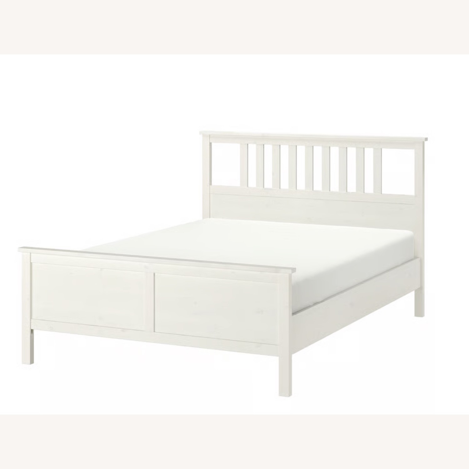 IKEA HEMNES White Wood Full Bed - image-1