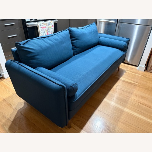 Used Modway Blue Sofa for sale on AptDeco
