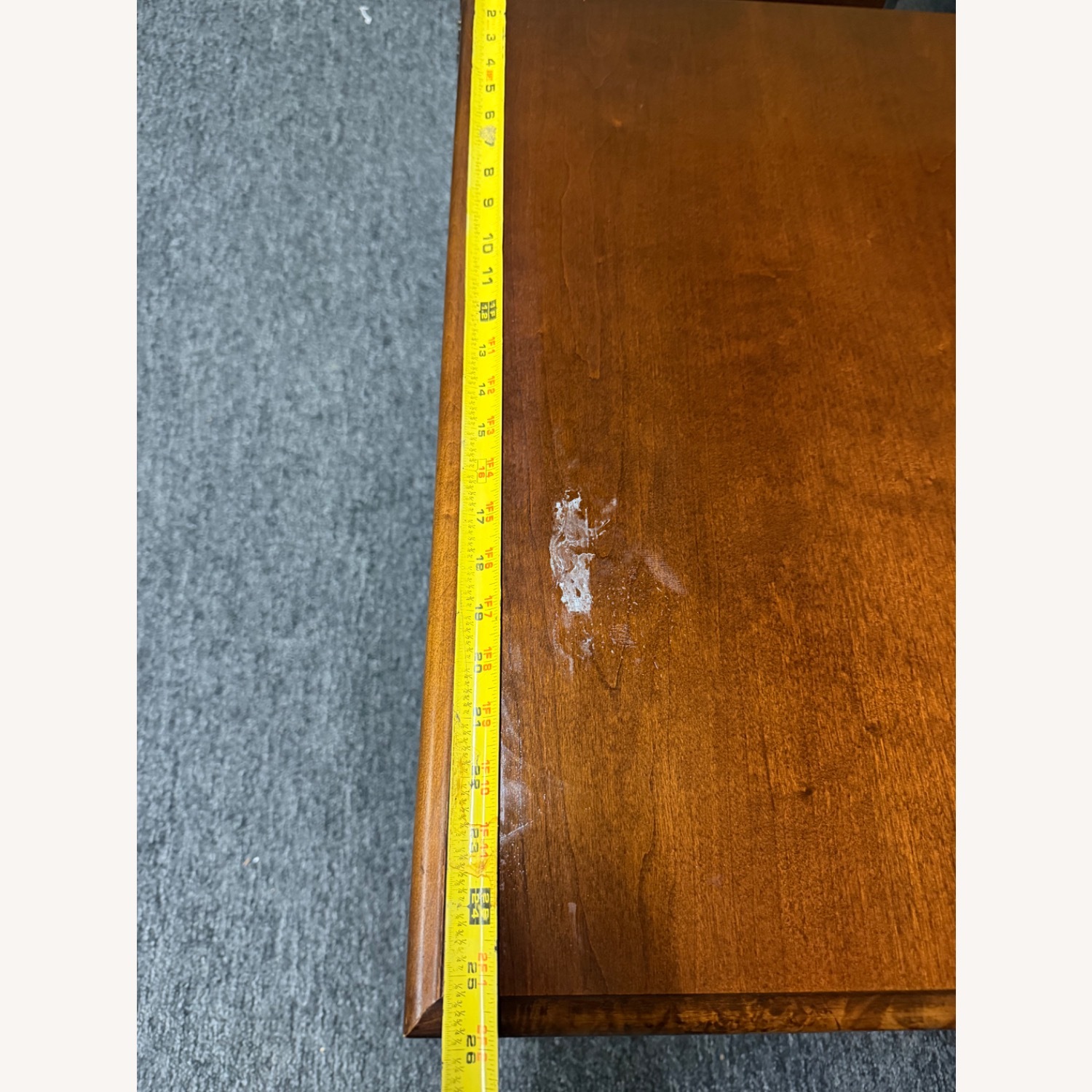 Vintage/Antique Dark Brown Wood Nightstands - image-10