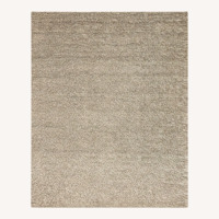 Joss & Main Elle Handmade Wool Beige Rug  5' x 8'