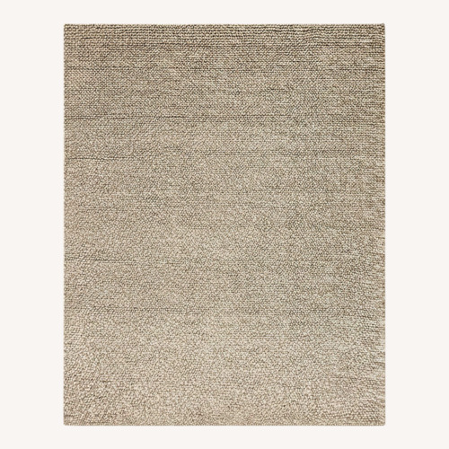 Used Joss & Main Elle Handmade Wool Beige Rug 5' x 8' for sale on AptDeco