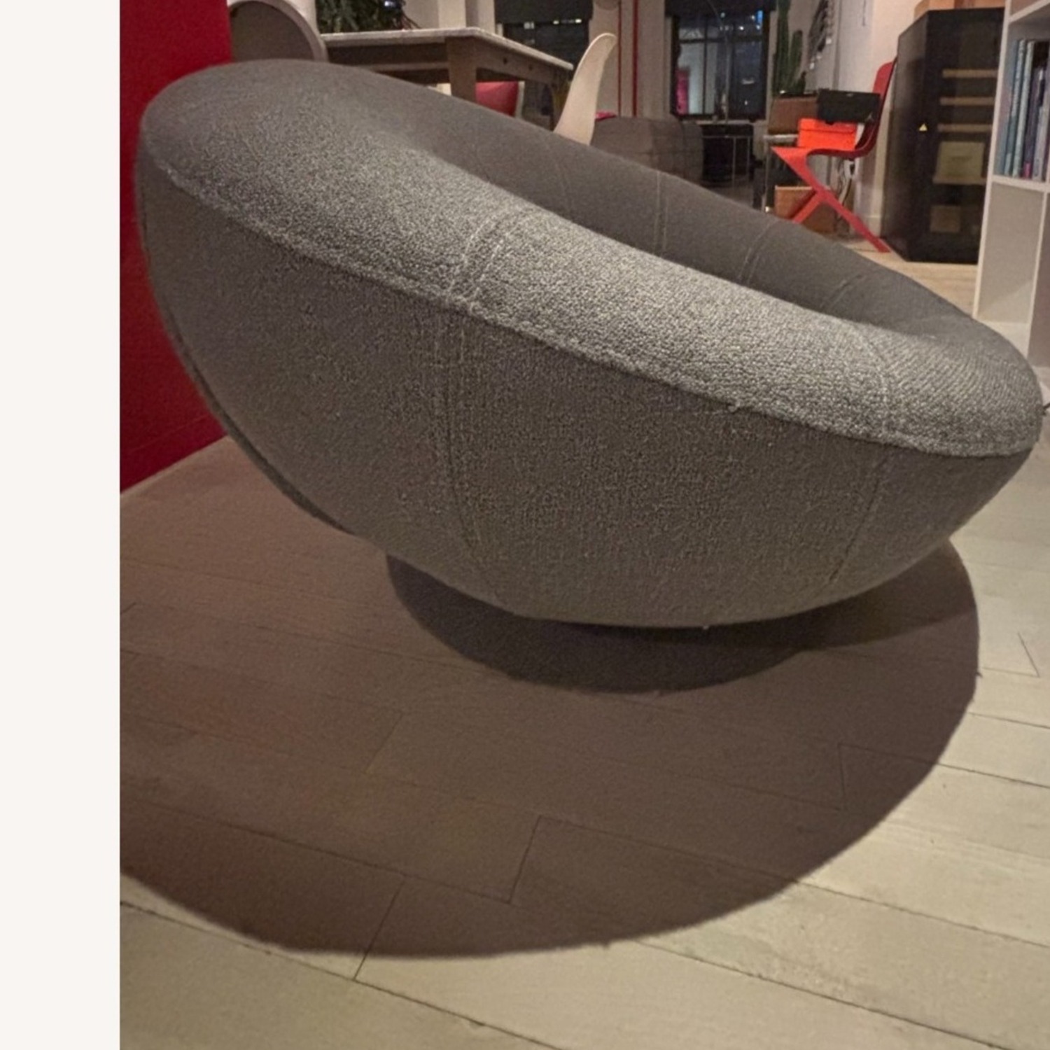 Pottery Barn Groovy Swivel Chair - image-3