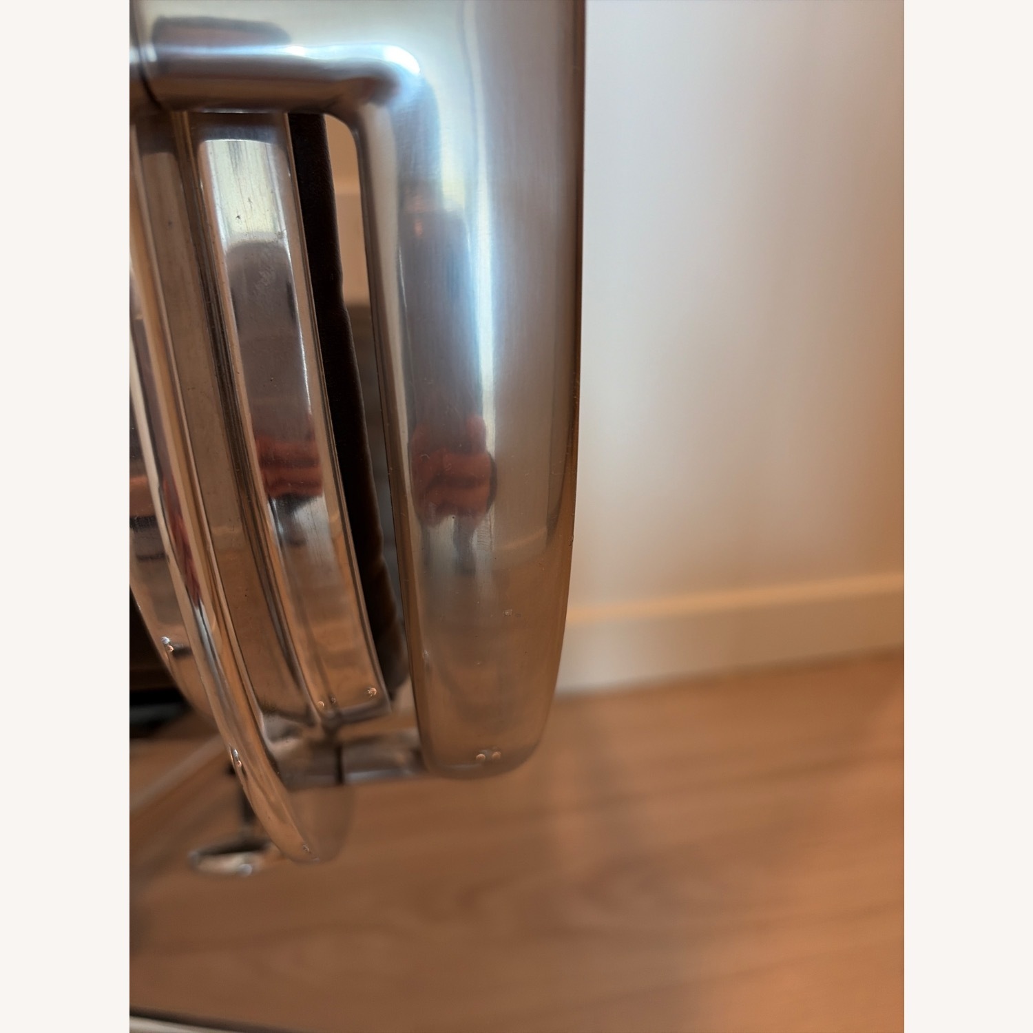 Herman Miller Black Eames Aluminum Leather Office Chair - image-7