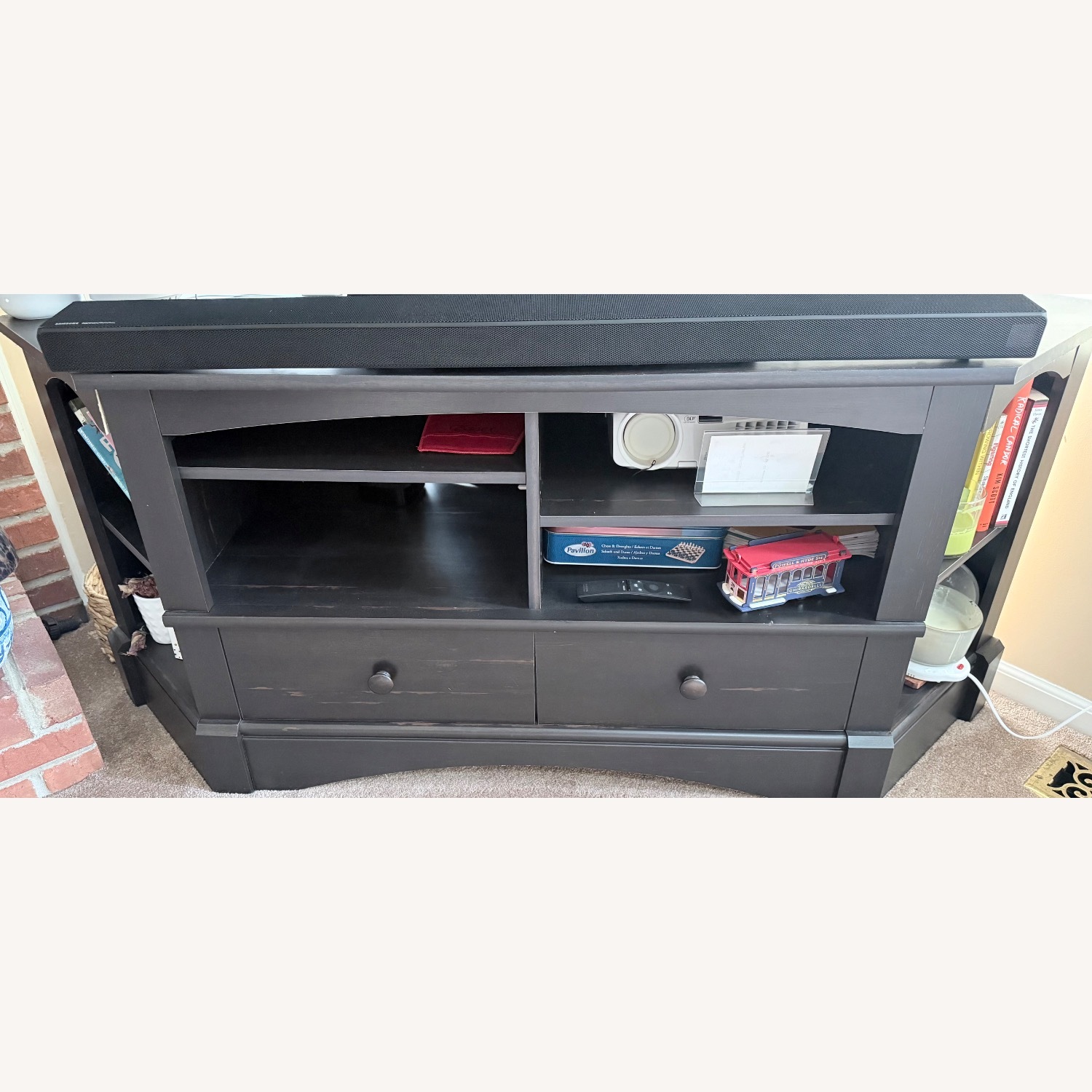 Sauder Palladia Corner TV Stand  - image-1