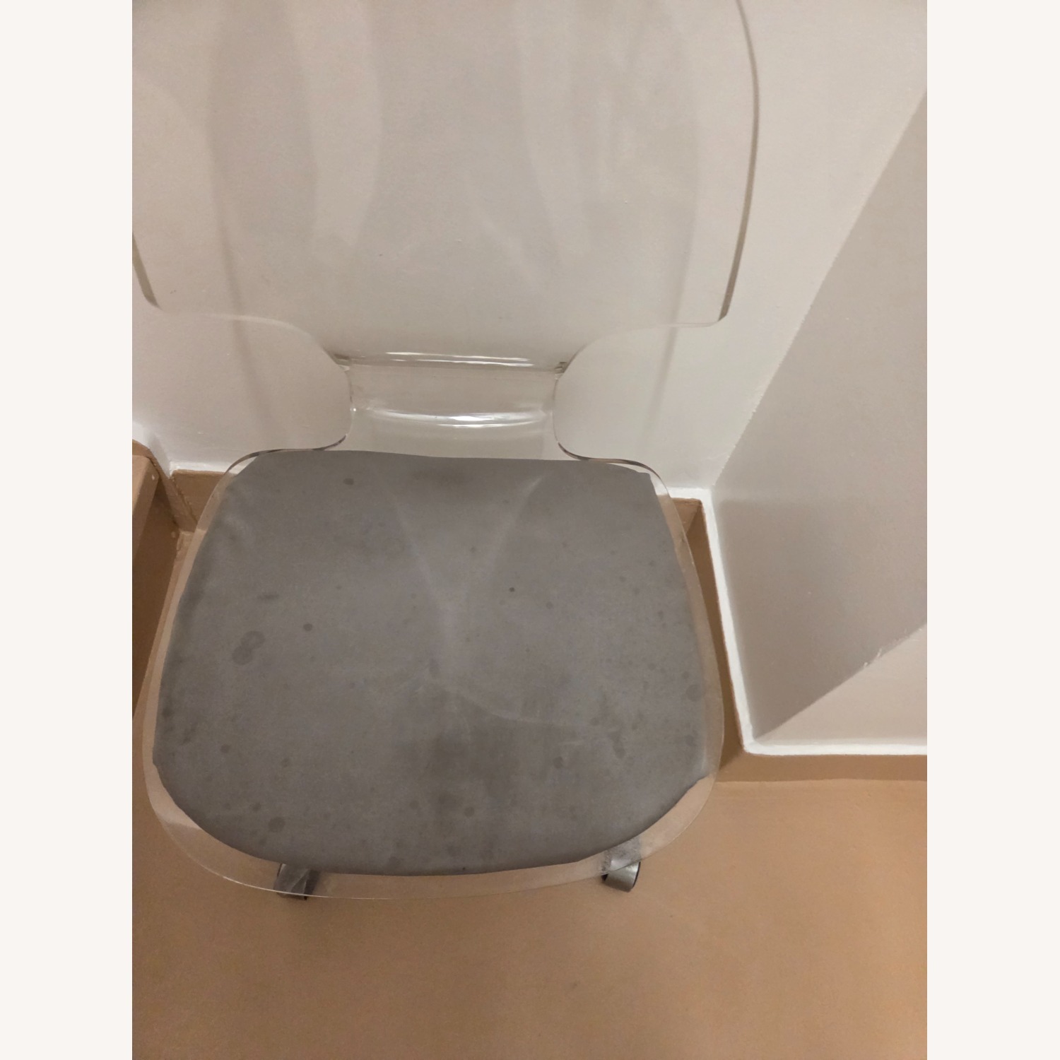 Mid-Century Lucite Desk Chair Hill Manufacturing - image-3