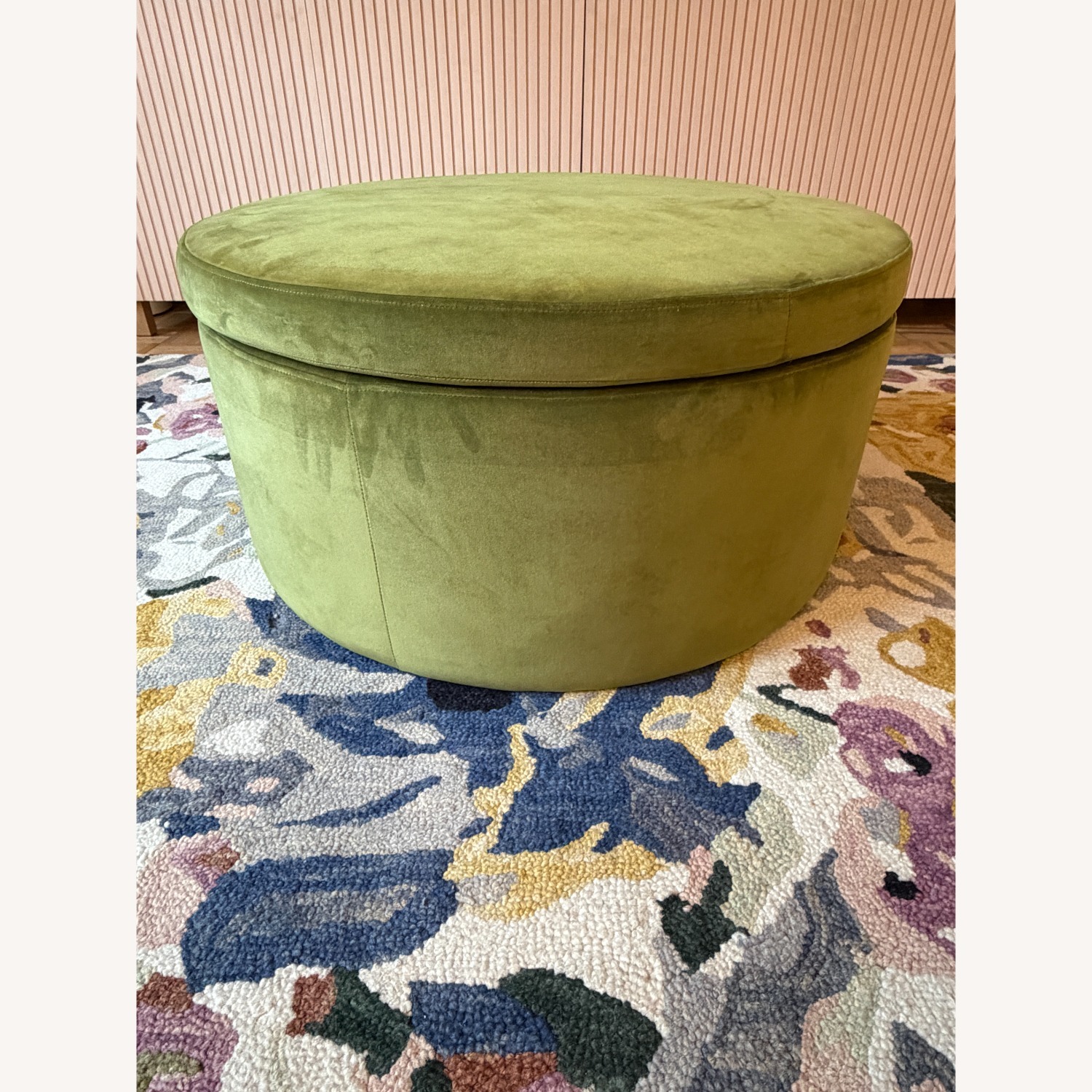 Interior Define Colten Green Velvet Coffee Table - image-2