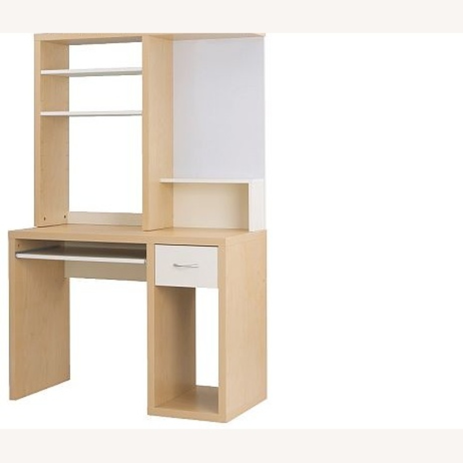 IKEA MIKAEL White Wood Desk - image-4