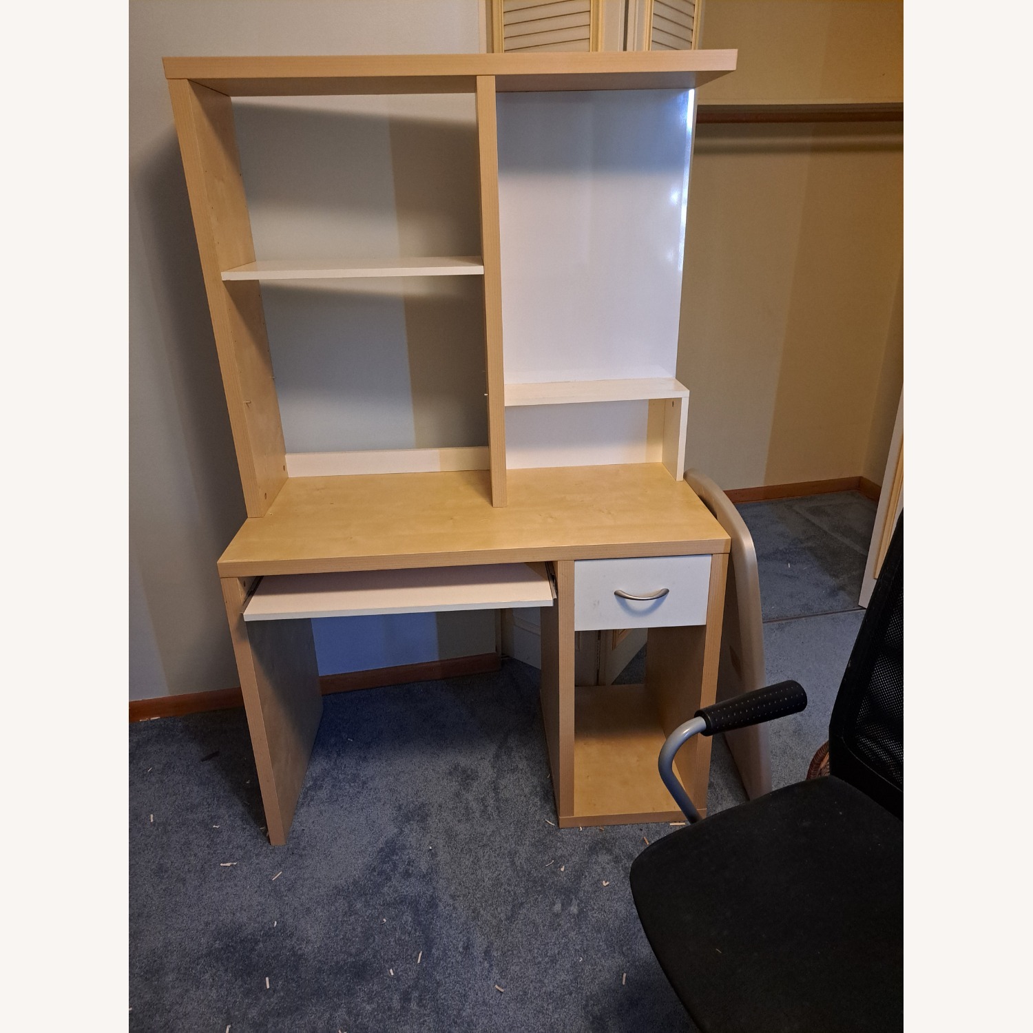 IKEA MIKAEL White Wood Desk - image-1