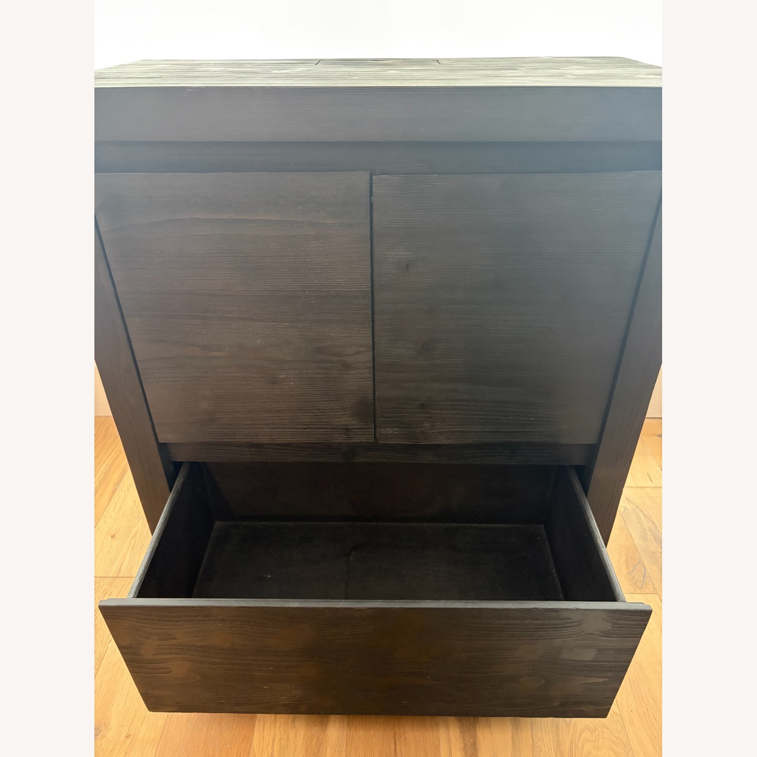 Pottery Barn Folsom Black Media Storage - image-4