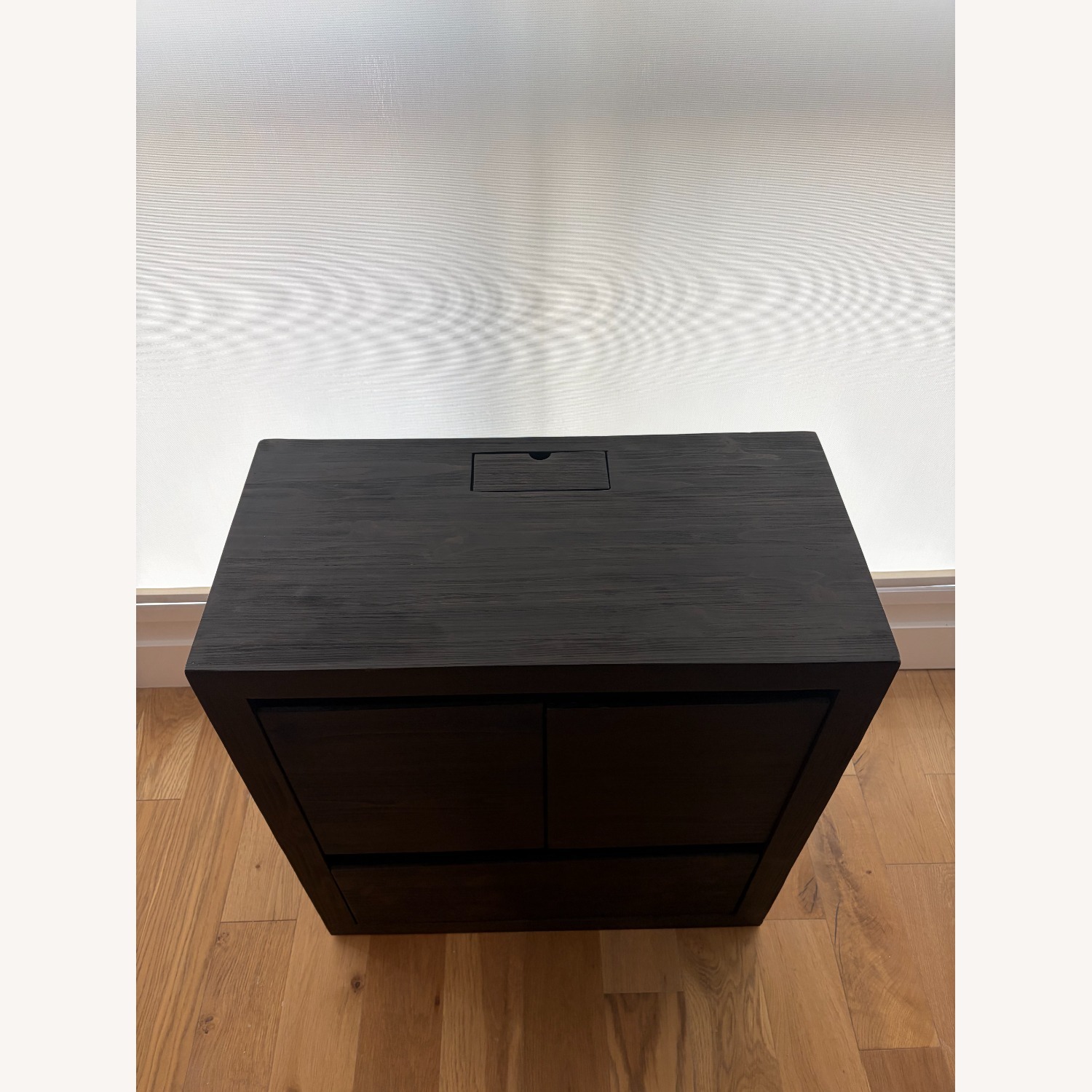 Pottery Barn Folsom Black Media Storage - image-5