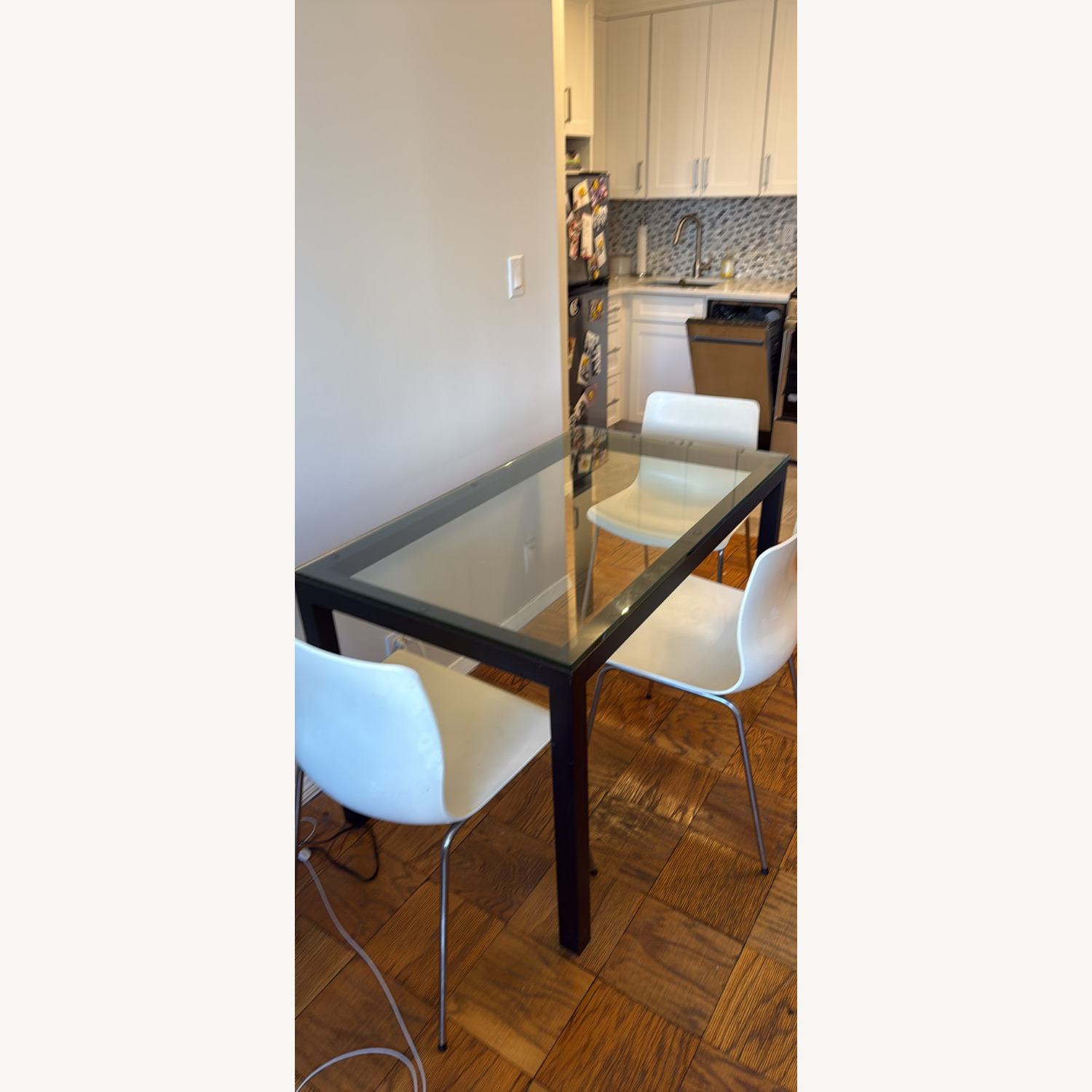 Crate & Barrel Parsons Dining Table - image-2
