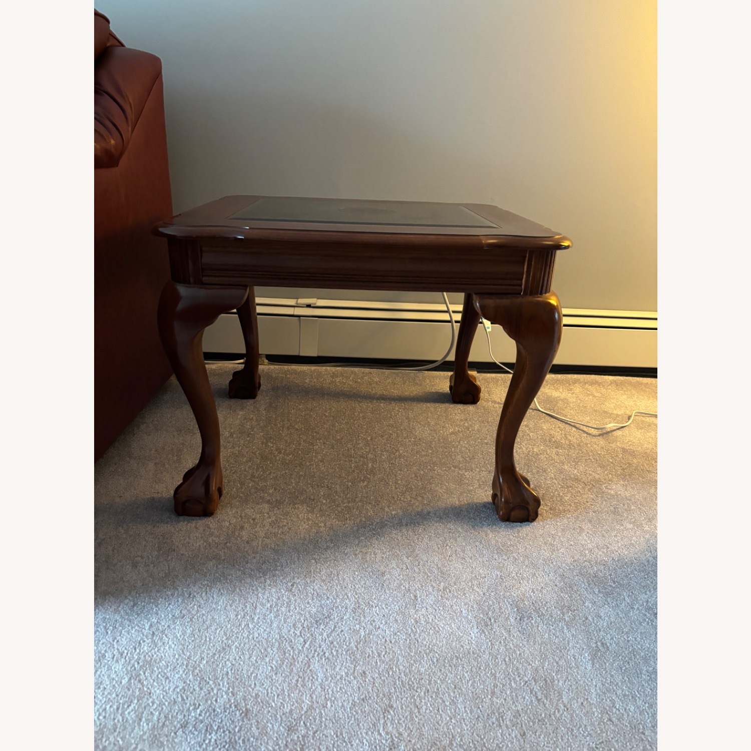 Dark Brown Coffee Table - image-1
