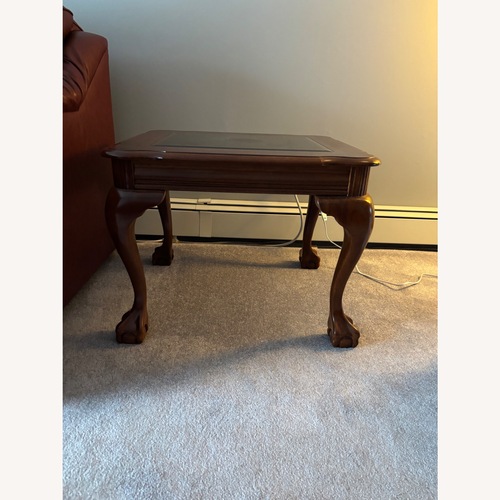 Used Dark Brown Coffee Table for sale on AptDeco