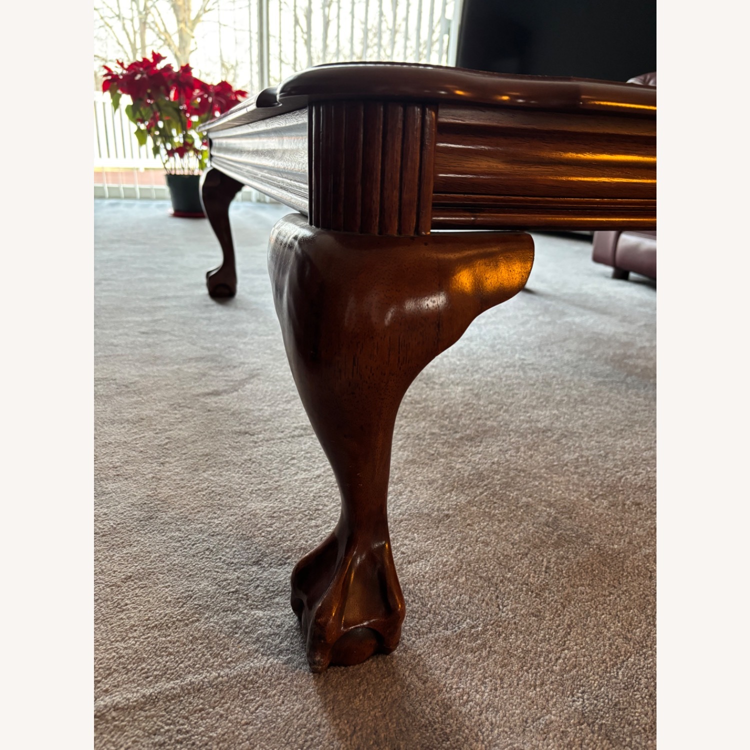 Dark Brown Coffee Table - image-3