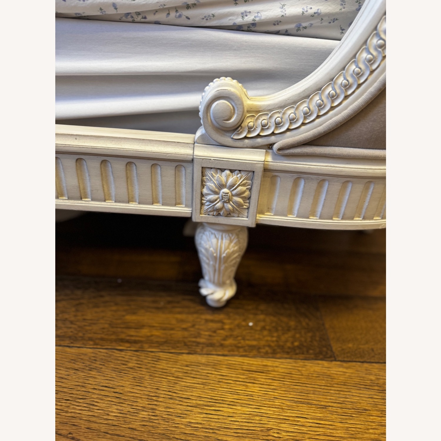 Restoration Hardware Full Belle Upholstered Bed - image-5