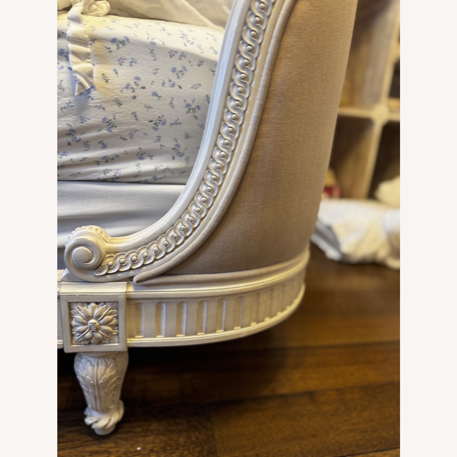 Restoration Hardware Full Belle Upholstered Bed - image-4