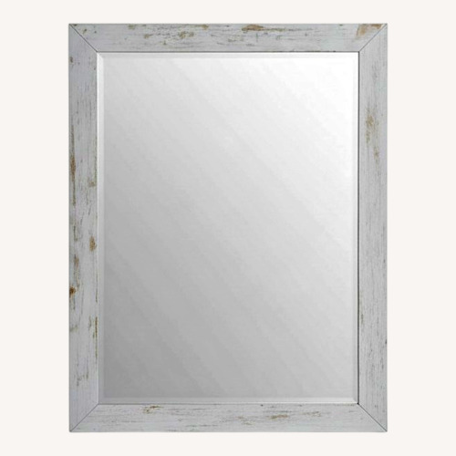 Used White Wall Mirror for sale on AptDeco