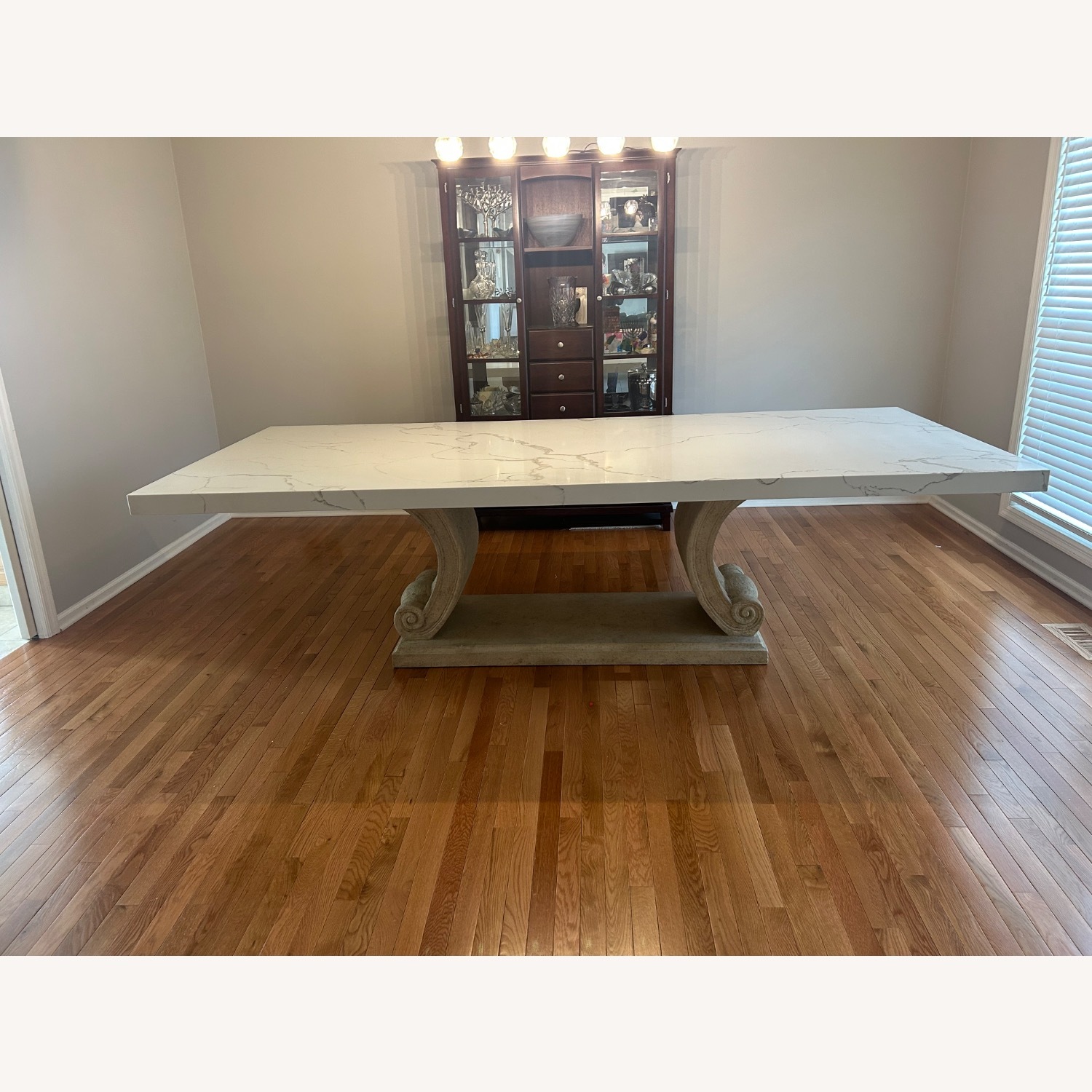 Custom Quartz Dining Table - image-1